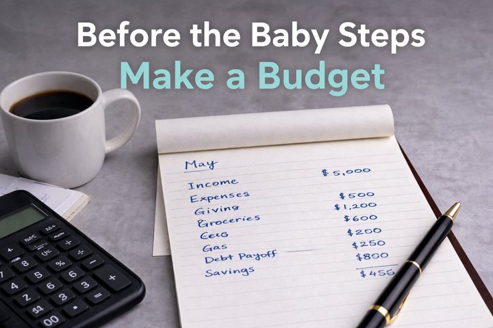 Budget notebook and financial planning tools